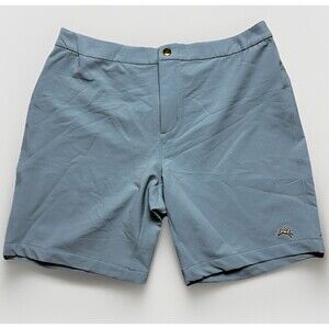 Tracksmith Longfellow Shorts Men’s Size XL Slate Blue Eliot Stretch Zip Running